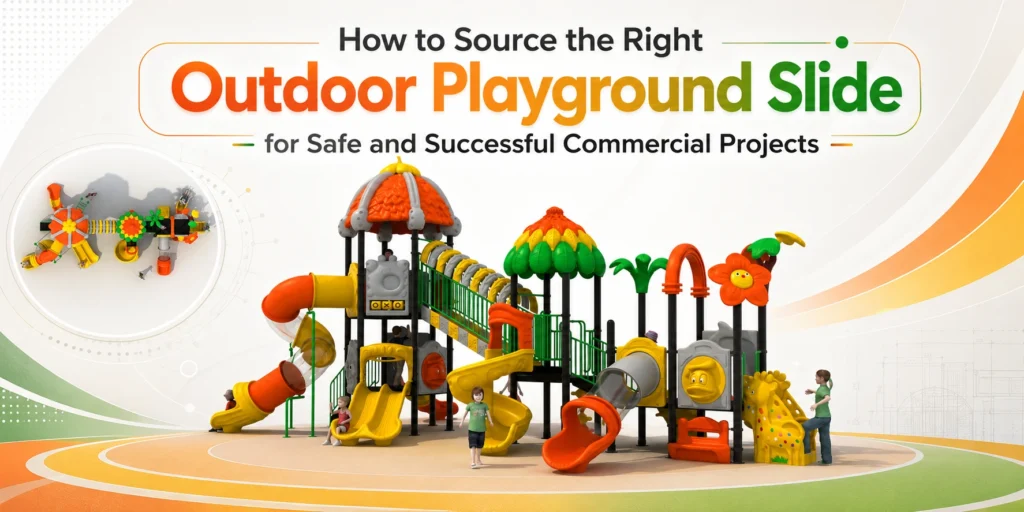 How to Source the Right Outdoor Playground Slide for Safe and Successful Commercial Projects