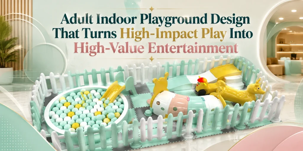 Adult Indoor Playground Design That Turns High-Impact Play Into High-Value Entertainment