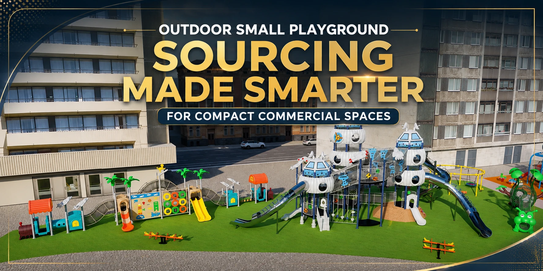 Outdoor Small Playground Sourcing Made Smarter For Compact Commercial Spaces