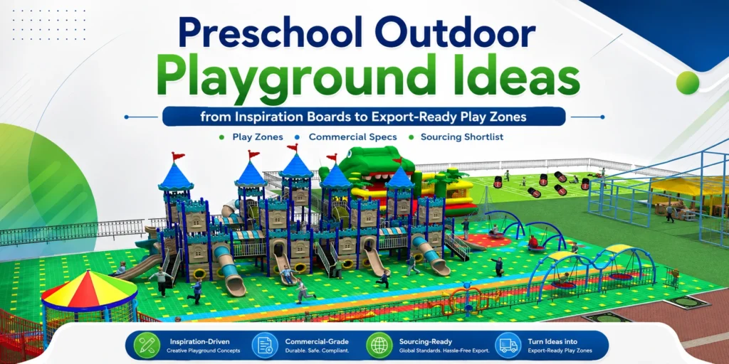 Preschool Outdoor Playground Ideas From Inspiration Boards To Export-Ready Play Zones