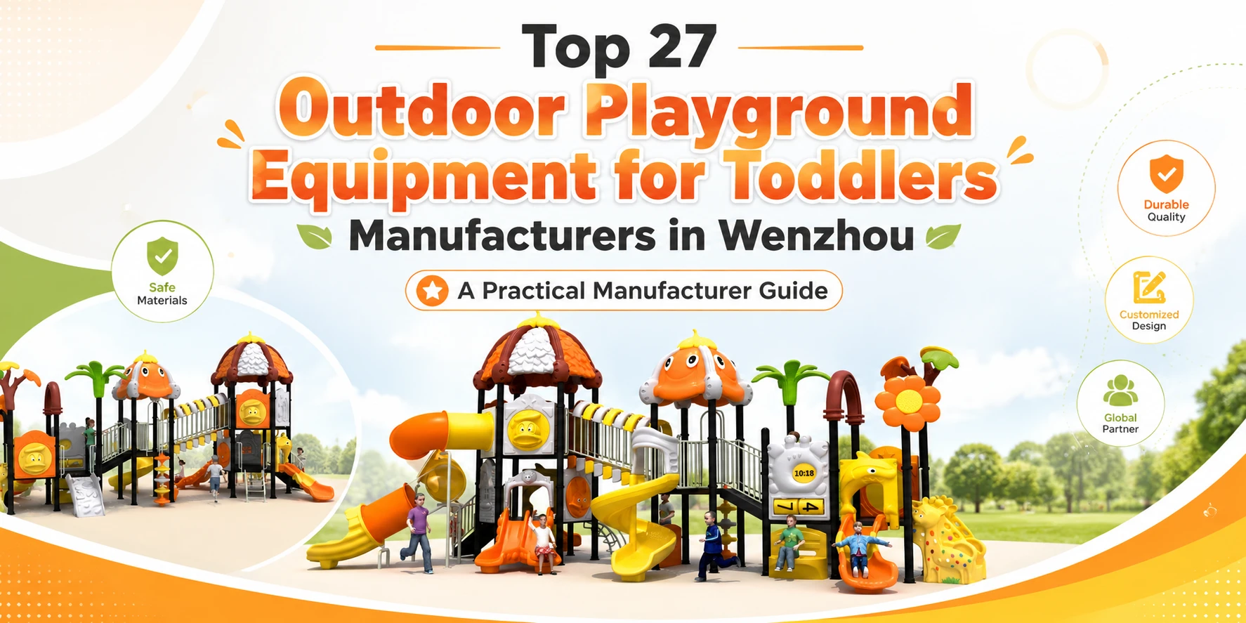 Top 27 Outdoor Playground Equipment for Toddlers Manufacturers in Wenzhou