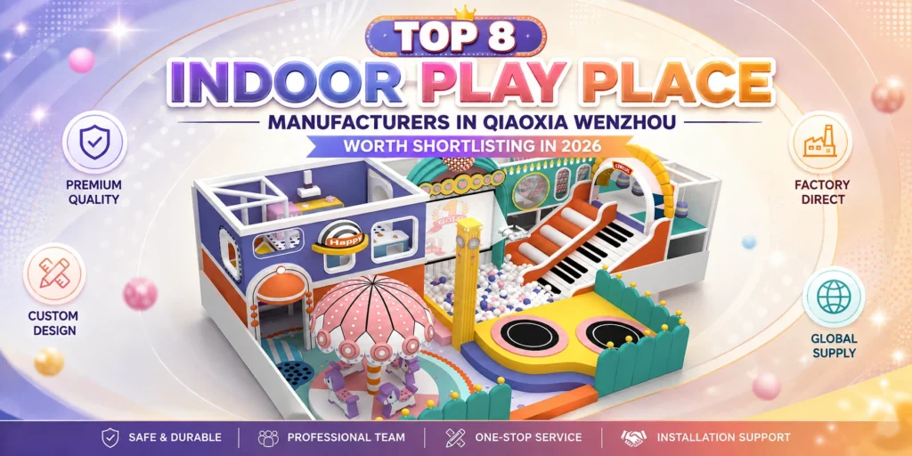 Top 8 Indoor Play Place Manufacturers In Qiaoxia Wenzhou Worth Shortlisting In 2026