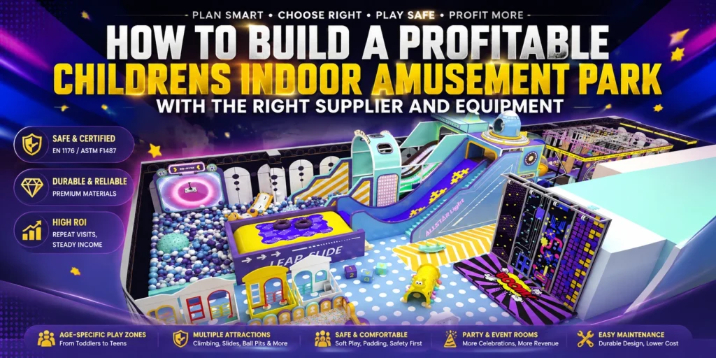 How To Build A Profitable Childrens Indoor Amusement Park With The Right Supplier And Equipment