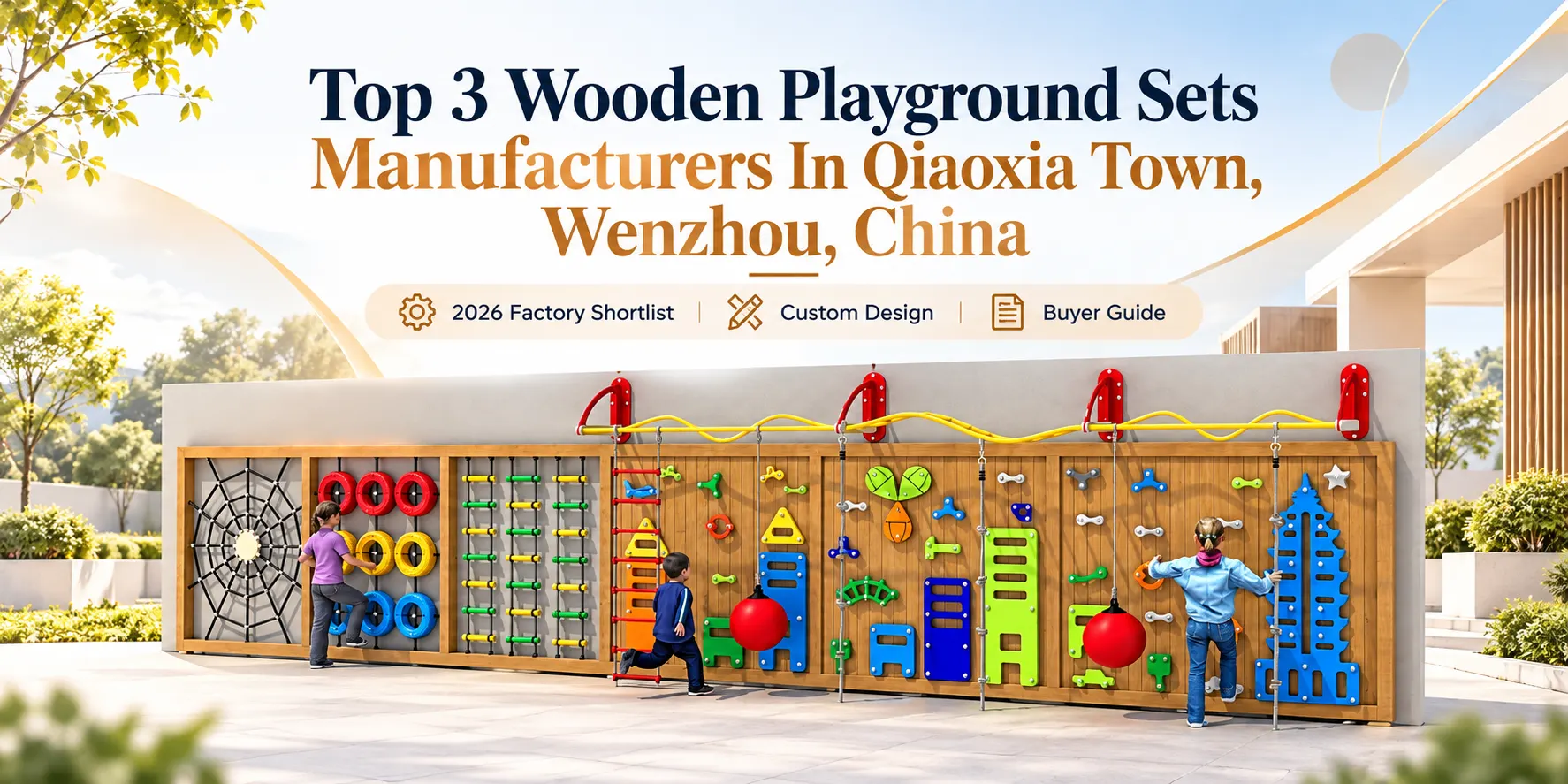 Top 3 Wooden Playground Sets Manufacturers In Qiaoxia Town, Wenzhou, China A 2026 Factory Shortlist